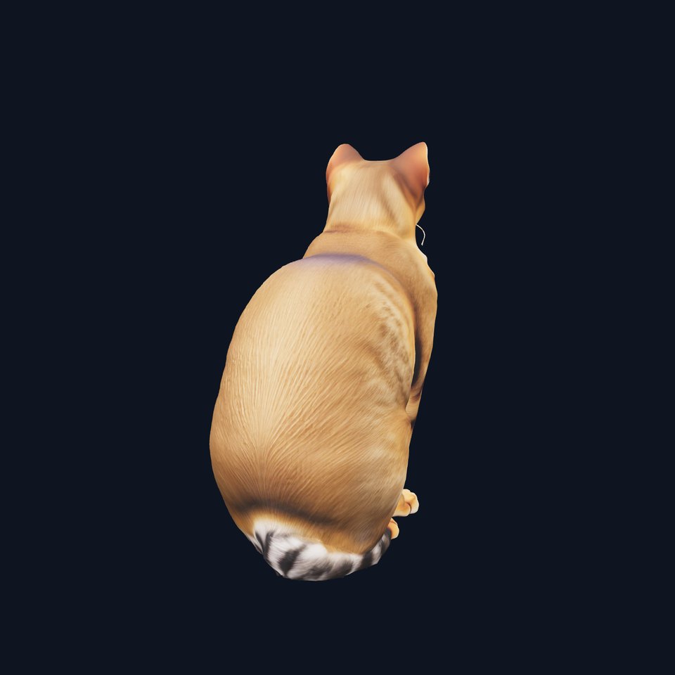 Striped Cat model pack